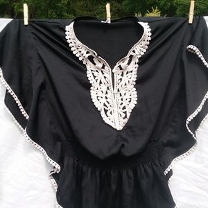 Top silky dressy chic